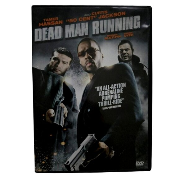 Dead Man Running DVD 2009 Action Movie - 50 Cent & Tamer Hassan - Picture 1 of 2